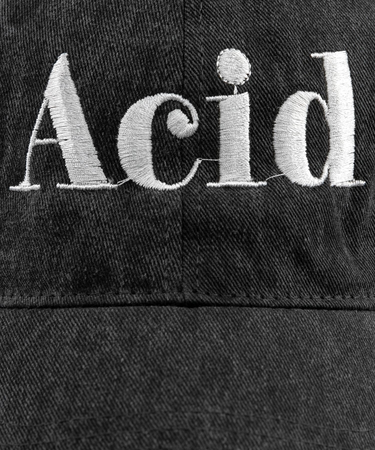 ACID 피그먼트 볼캡-차콜