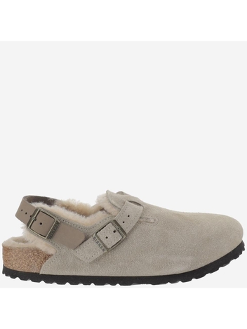 버켄스탁 FW24 Birkenstock Sandals 1028349TAUPE Tokio Shearling taupe