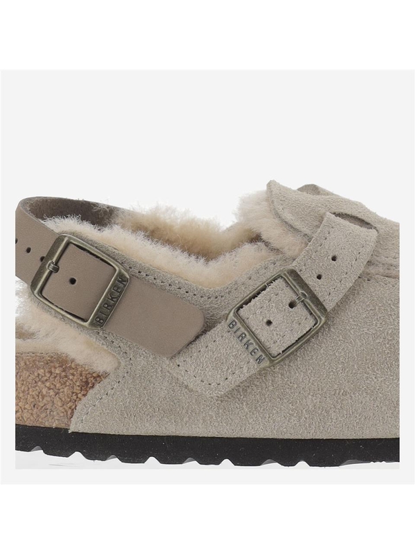 버켄스탁 FW24 Birkenstock Sandals 1028349TAUPE Tokio Shearling taupe