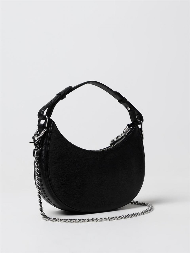 쟈딕 앤 볼테르 FW24 Moonrock Zadig & Voltaire grained leather bag LWBA02401 001 Black