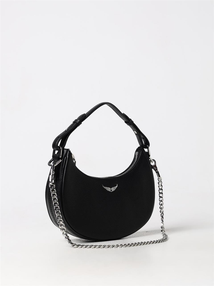 쟈딕 앤 볼테르 FW24 Moonrock Zadig & Voltaire grained leather bag LWBA02401 100 White