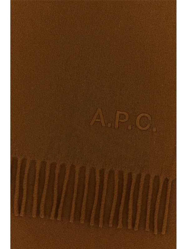 아페쎄 FW24 APC SCARVES AND FOULARDS WOAFEM15171 CAC ICYBROWN