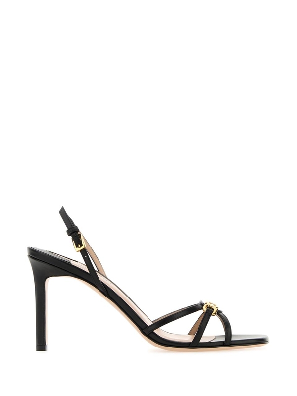 톰 포드 FW24 TOM FORD SANDALS W3387LCL002G 1N001 BLACK