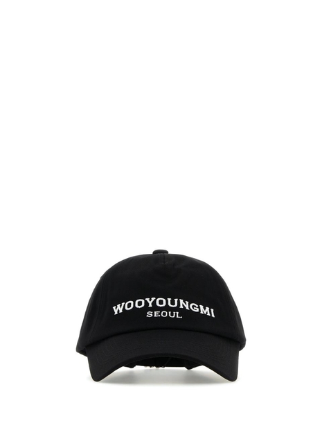 우영미 FW24 WOOYOUNGMI HATS W233AC54 991B BLACK