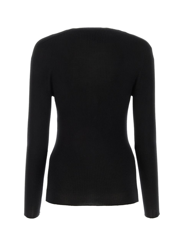 랑방 FW23 LANVIN KNITWEAR RWCA0001K004A23 10 Black