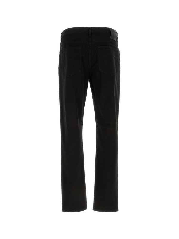 제냐 FW24 ZEGNA TROUSERS RE8PZWCITY BLK BLK