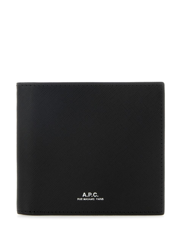 아페쎄 FW24 APC WALLETS PXBJQH63340 LZZ Black