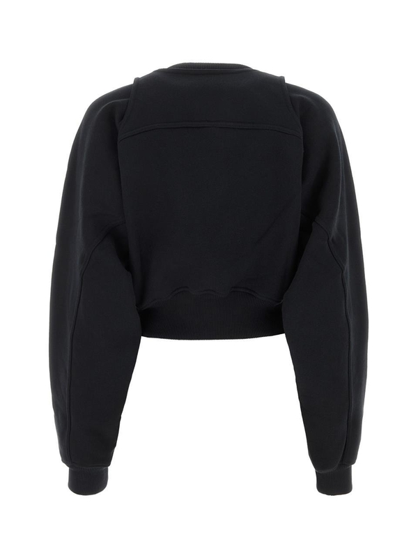 오프 화이트 FW23 OFF WHITE SWEATSHIRTS OWBA071F23JER001 1001 BLACKWHIT