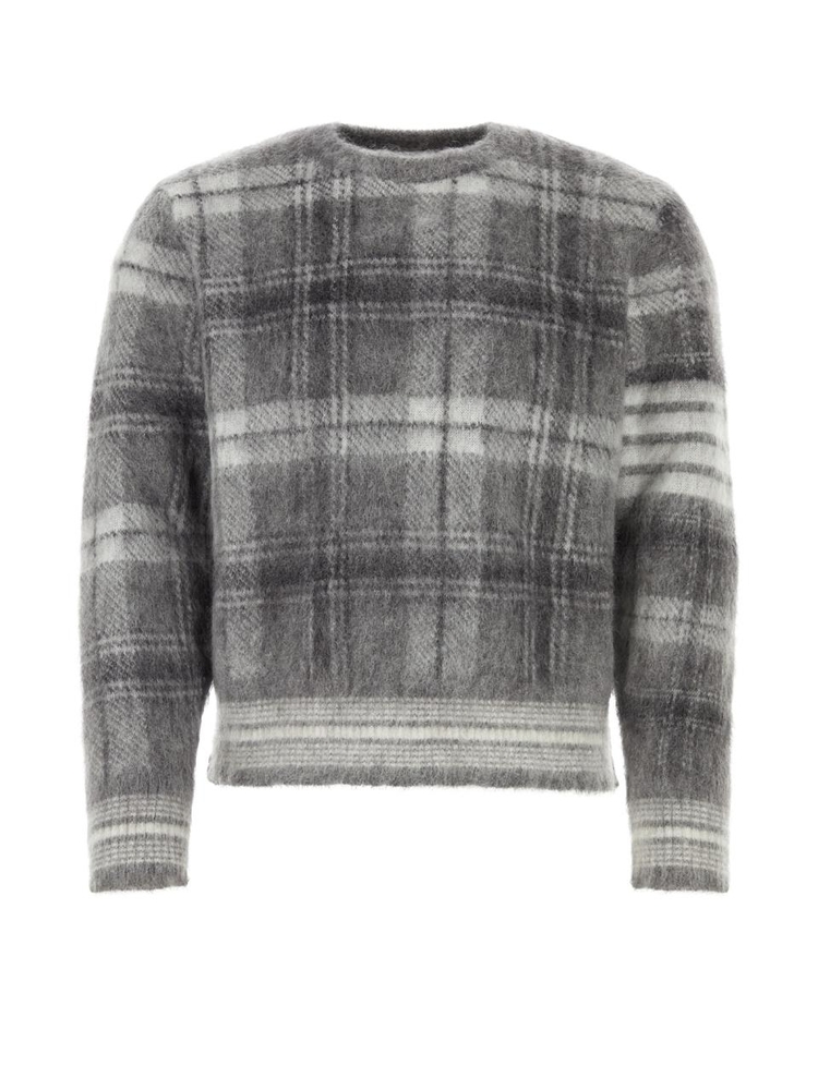 톰 브라운 FW23 THOM BROWNE KNITWEAR MKA487FY8004 035 MEDGREY