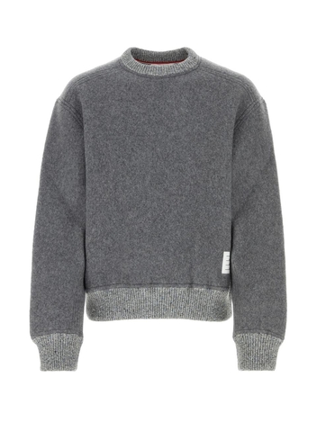 톰 브라운 FW23 THOM BROWNE KNITWEAR MJT410AJ0100 055 LTGREY