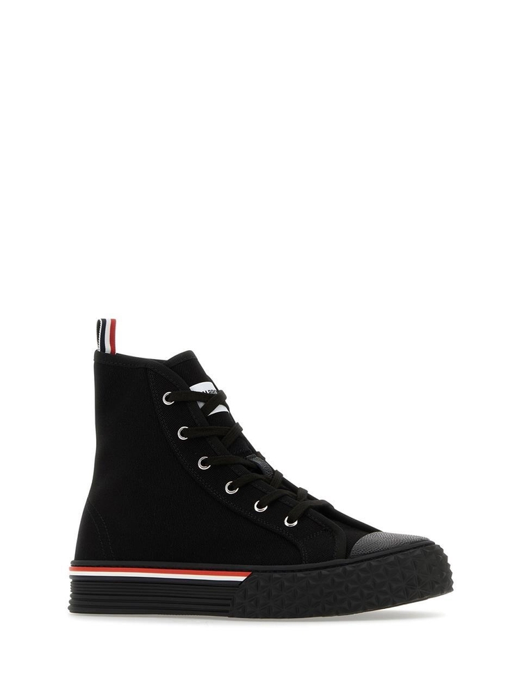 톰 브라운 FW23 THOM BROWNE SNEAKERS MFD243AF0102 001 BLACK