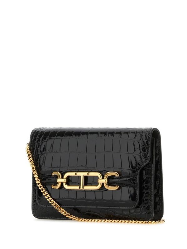 톰 포드 SS24 TOM FORD SHOULDER BAGS L1738LCL395X 1N001 BLACK