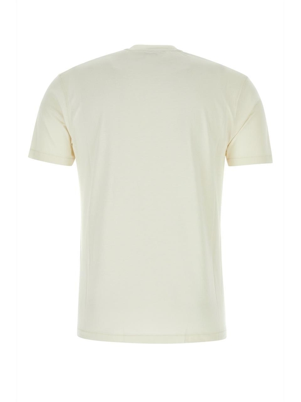 톰 포드 SS24 TOM FORD T-SHIRT JCS004JMT002S23 AW100 ECRU