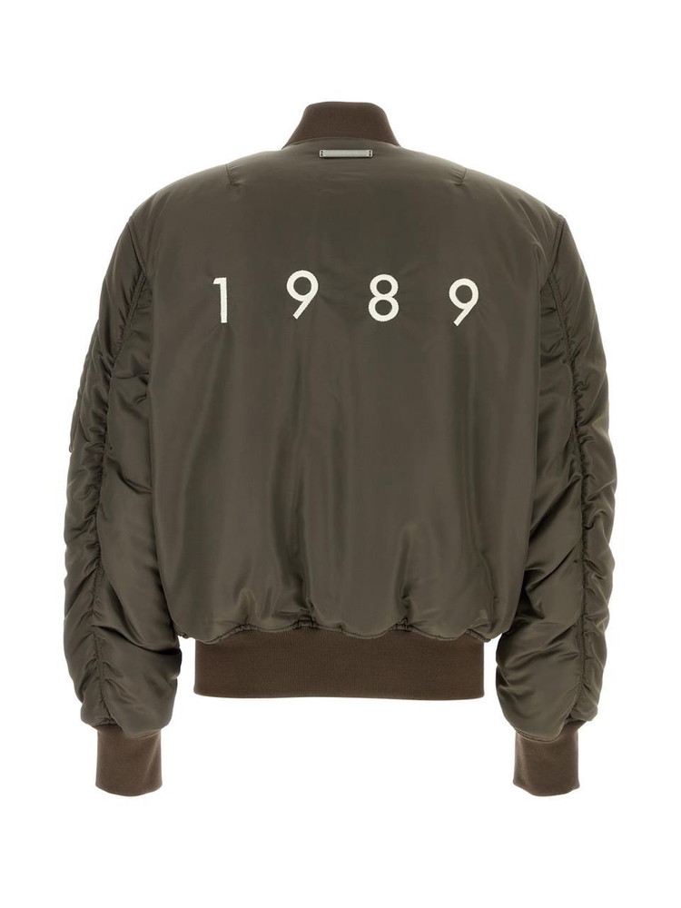 1989스튜디오 FW24 1989 JACKET STUDIO FW24113LOGO BRN BROWN