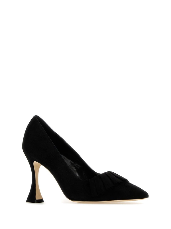 마놀로 블라닉 FW24 MANOLO BLAHNIK HEEL SHOES ESPANHI3242766 BLCK BLCK