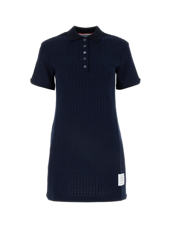 톰 브라운 SS24 THOM BROWNE DRESSES FJD112AJ0133 415 NAVY