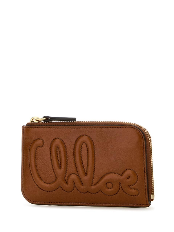 끌로에 FW24 CHLOE WALLET CHC24WP449O16 26M CLAYBROWN