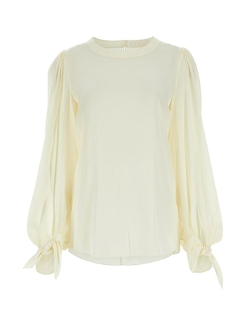 끌로에 FW23 CHLOE SWEATER CHC23AHT09004 24U BUTTERCREAM