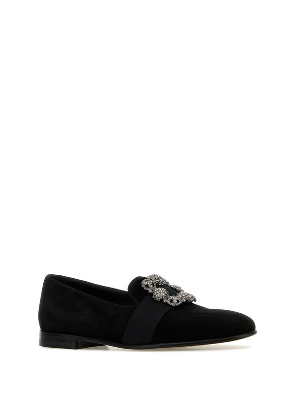 마놀로 블라닉 FW24 MANOLO BLAHNIK LOAFERS CARLTON3242908 BLCK BLCK