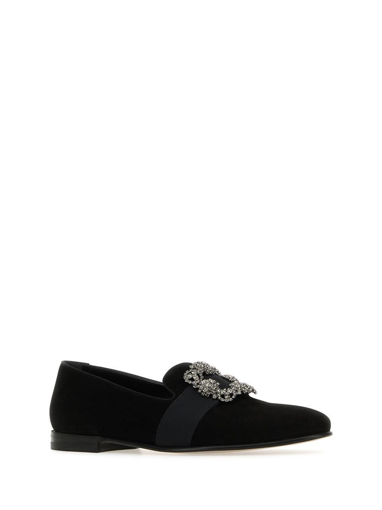 마놀로 블라닉 SS24 MANOLO BLAHNIK LOAFERS CARLTON3180535 BLCK BLCK