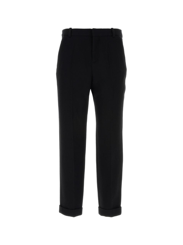 발망 FW23 BALMAIN TROUSERS BH0PM030WB86 0PA NOIR