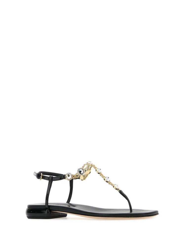 미우미우 SS24 MIU MIU SANDALS 5Y145EF010069 F0002 NERO