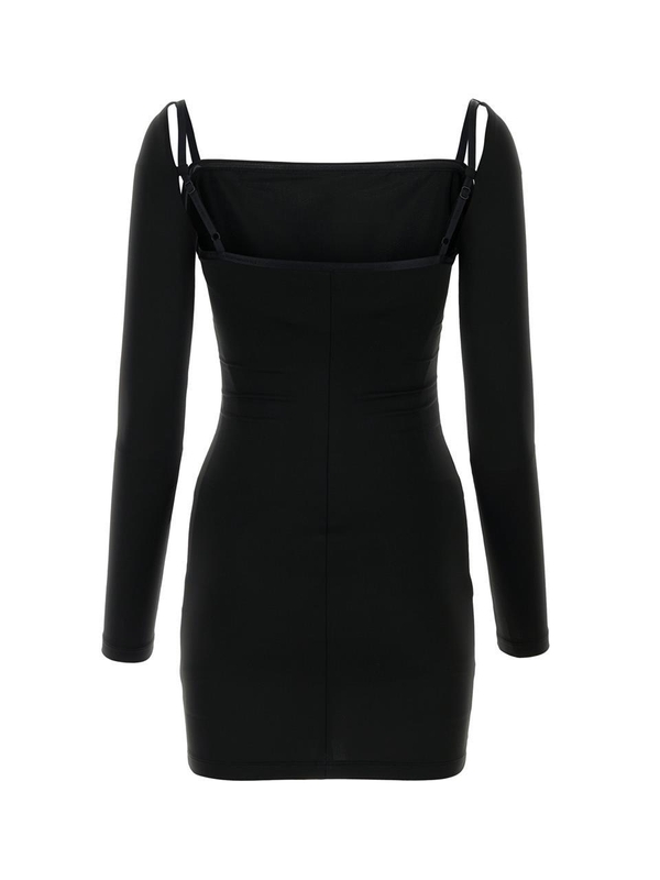 T 바이 알렉산더 왕 FW23 T BY ALEXANDER WANG DRESSES 4CC4236622 001 BLACK