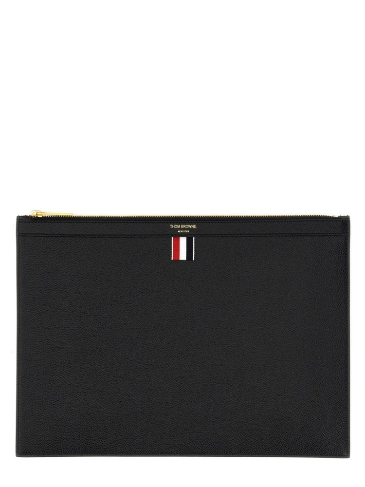 톰 브라운 SS24 MEDIUM DOCUMENT HOLDER MAC021L_00198001 BLACK