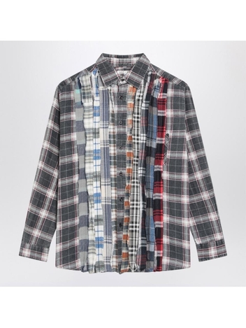 니들스 FW24 Needles Flannel Ribbon Shirt PU350CO Print