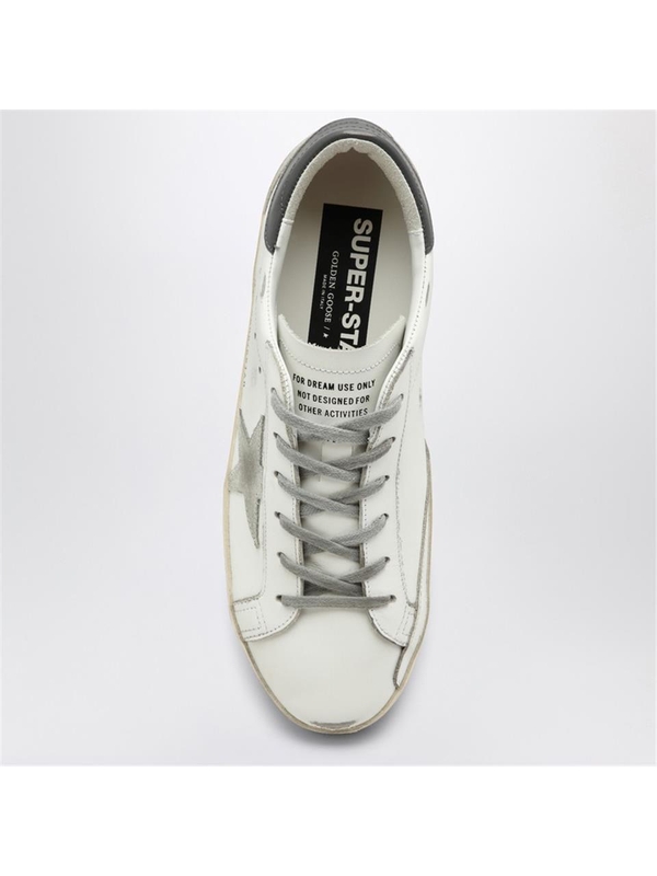 골든구스 SS25 Golden Goose Sneakers Super Star white/grey GWF00102F006113 White