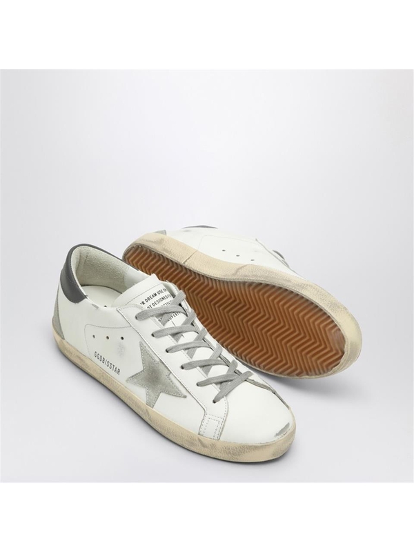 골든구스 SS25 Golden Goose Sneakers Super Star white/grey GWF00102F006113 White