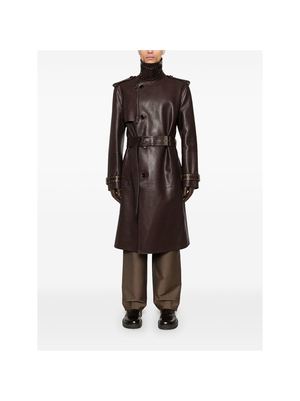 버버리 FW24 Coat Burberry 8098280 W24-MW-PEL A2955 BROWN