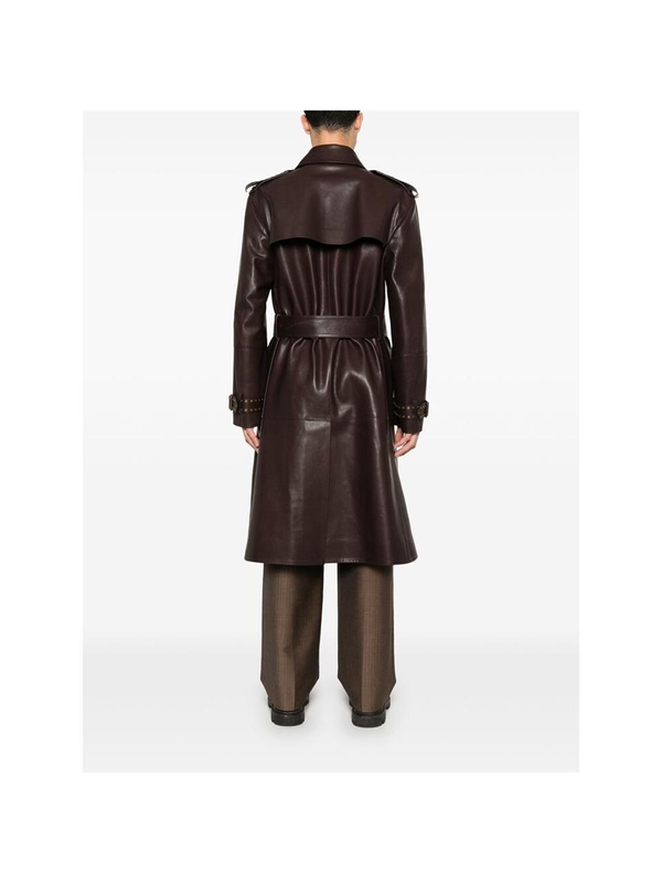 버버리 FW24 Coat Burberry 8098280 W24-MW-PEL A2955 BROWN