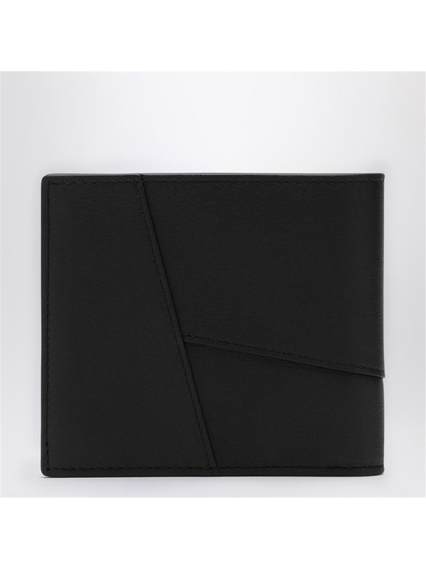 로에베 SS25 Loewe Black Puzzle bi-fold wallet C510302X16LE Black