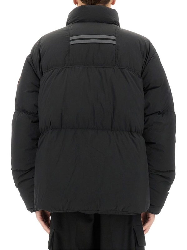 캐나다 구스 FW24 DOWN JACKET WITH LOGO 2802M_61 BLACK