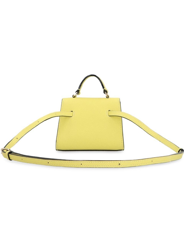 발렉스트라 FW23 Iside leather belt bag SGES0061028LOCPL99_JC Yellow