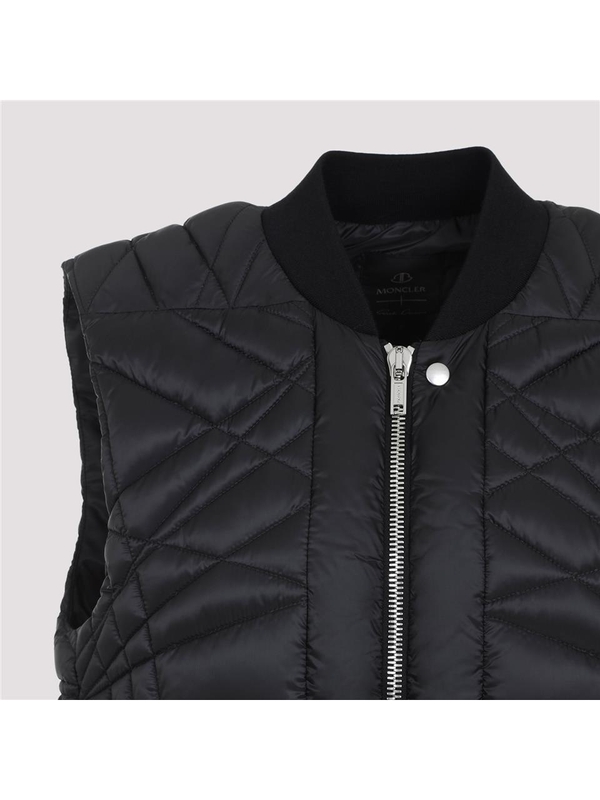 몽클레르 SS25 Moncler X Rick Owens MU02D1A03 Megapenta Flight Vest J209N1A00003.M4424 Black