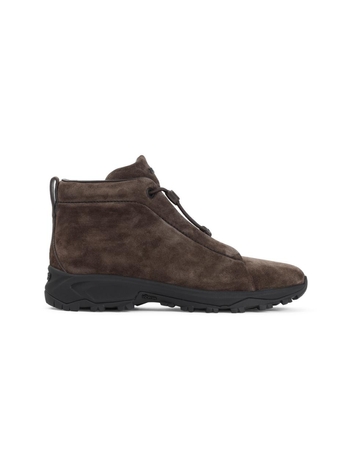 제냐 FW24 Zegna Triple Stitch Sneakers RLHNVB.S5809Z Brown