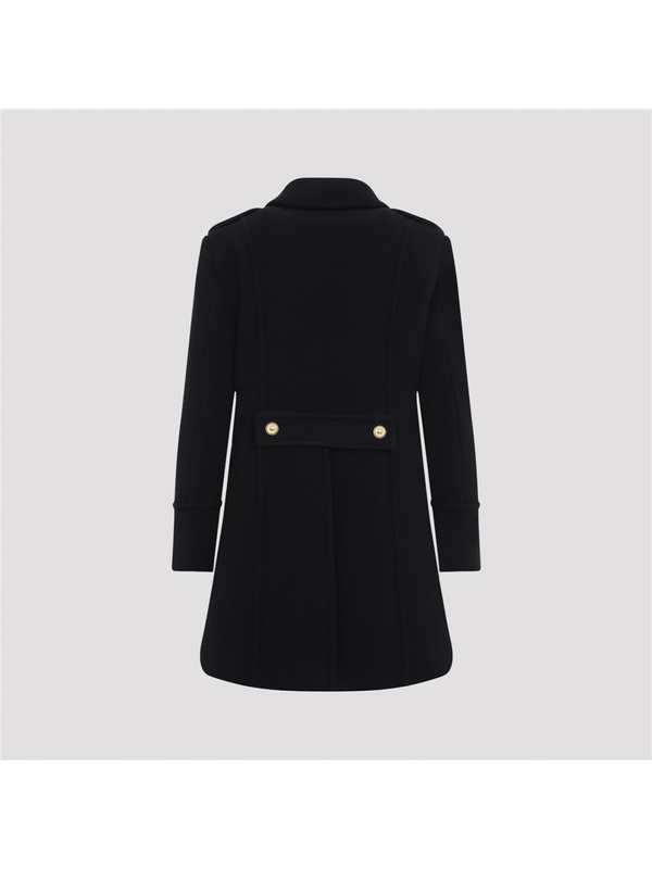 톰 포드 FW24 Tom Ford Virgin Wool Coat CS1260.FAX1296 Blue