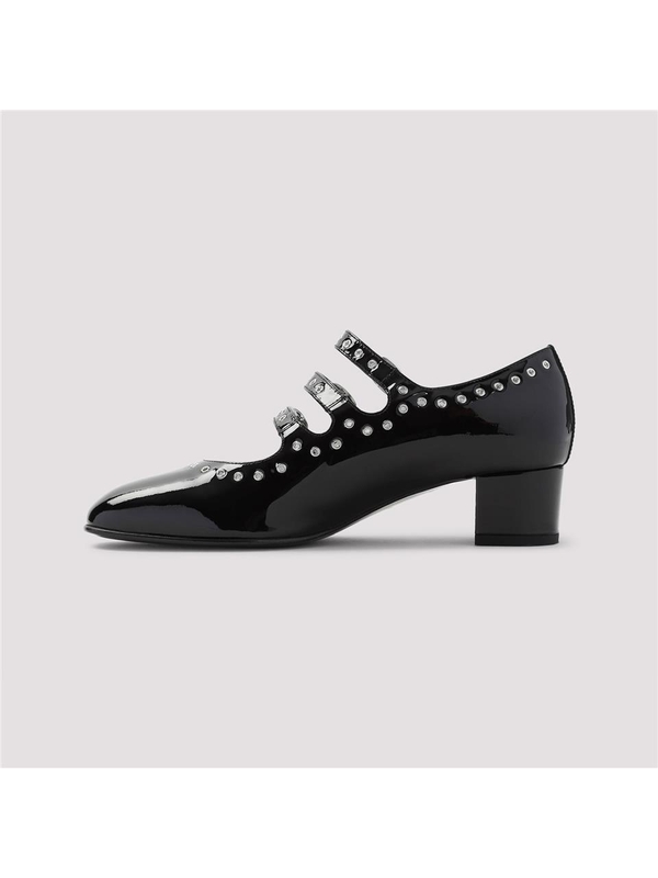 카렐 FW24 Carel Camden Mary Jane Eyelets Pumps CAMDEN Black