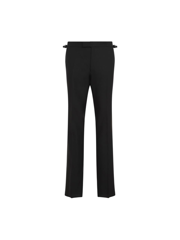 톰 포드 FW24 Tom Ford Pants PLSS01.WSS15 Black