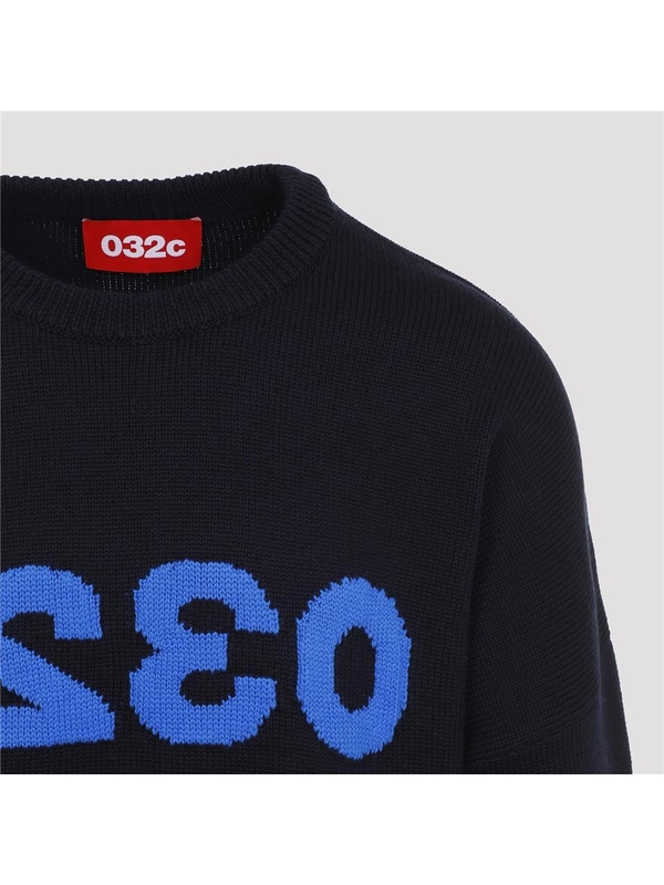 032C FW24 032C Selfie Pullover F24URK1511300 Blue