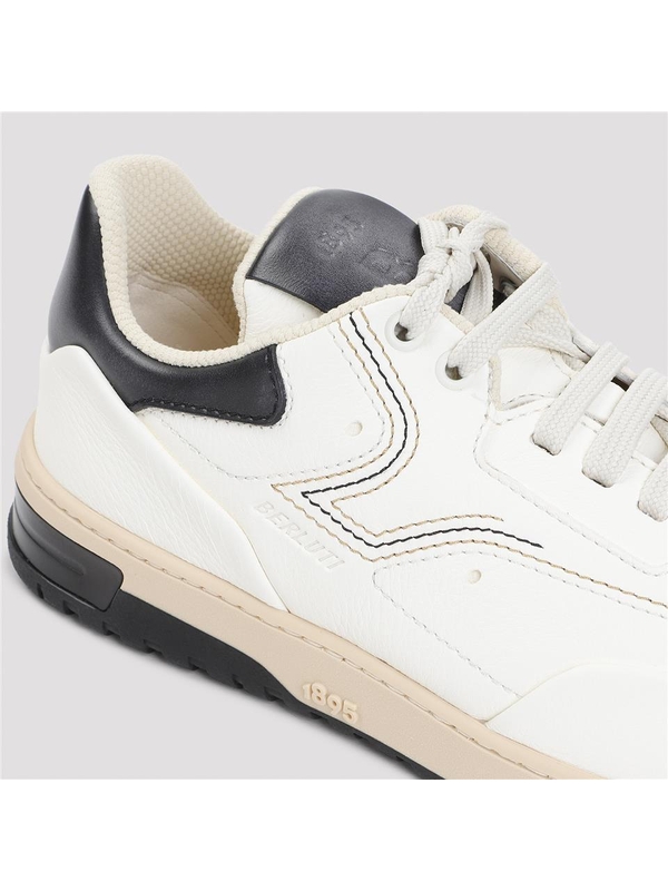 벨루티 FW24 Berluti Playoff Deer Leather Sneakers S6366.001 White