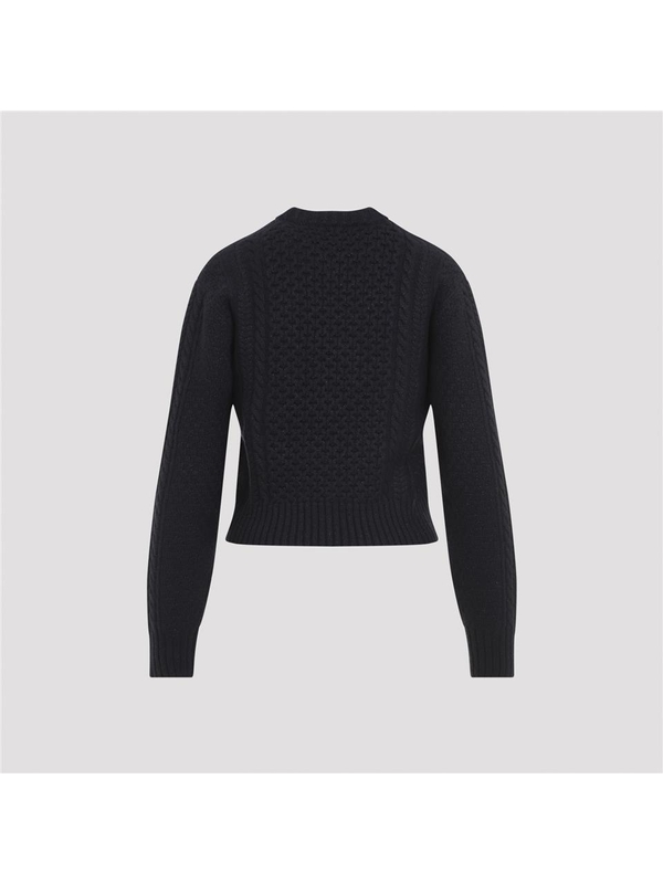 파비아나필리피 FW24 Fabiana Filippi Virgin Wool Pullover MAD224F031 Blue