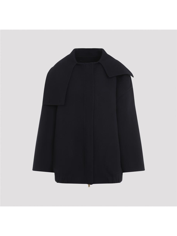 파비아나필리피 FW24 Fabiana Filippi Virgin Wool Coat CTD224F713 Blue