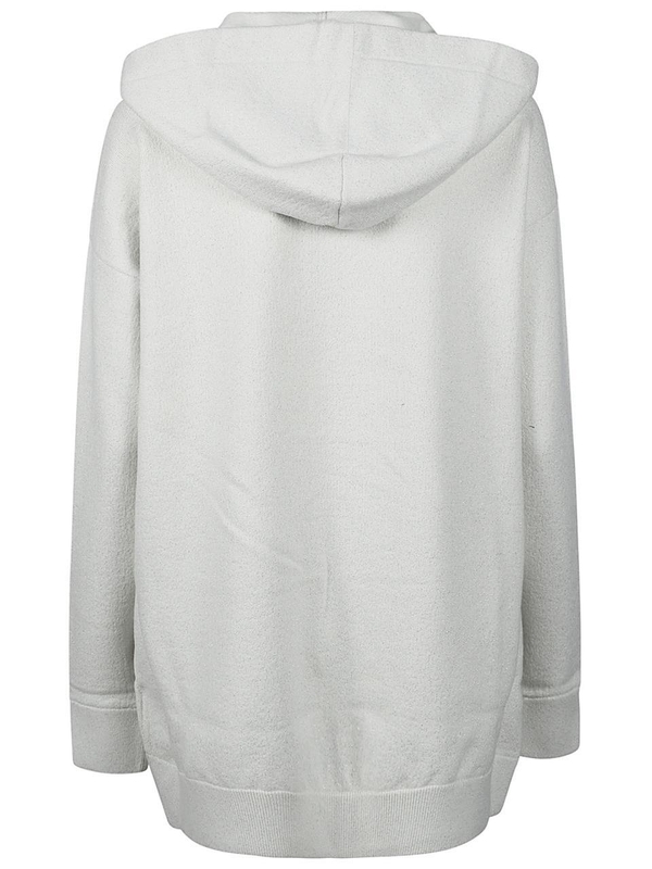 파비아나필리피 FW24 FULL ZIP SWEATER MAD214F375 0000 I959 White