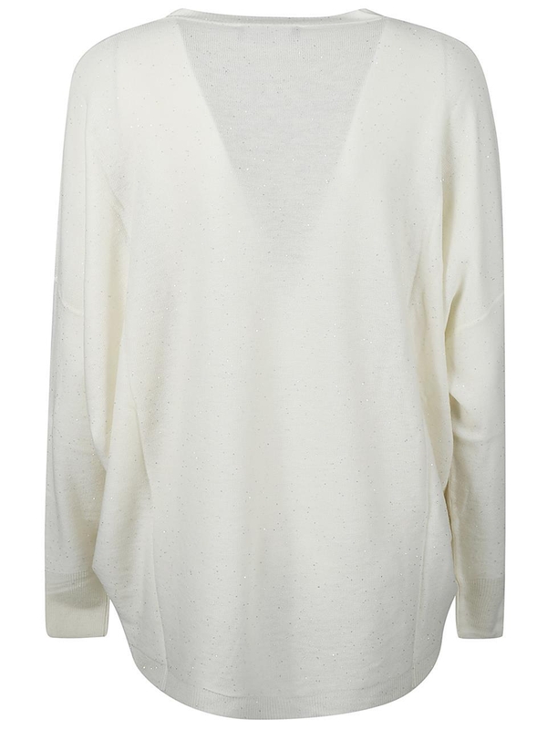 파비아나필리피 FW24 SWEATER MAD214F099 0000 D722 White