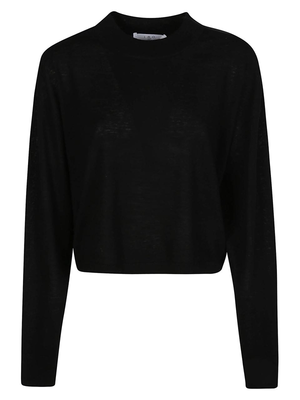 이로 FW24 LYA SWEATER WP12LYA Black