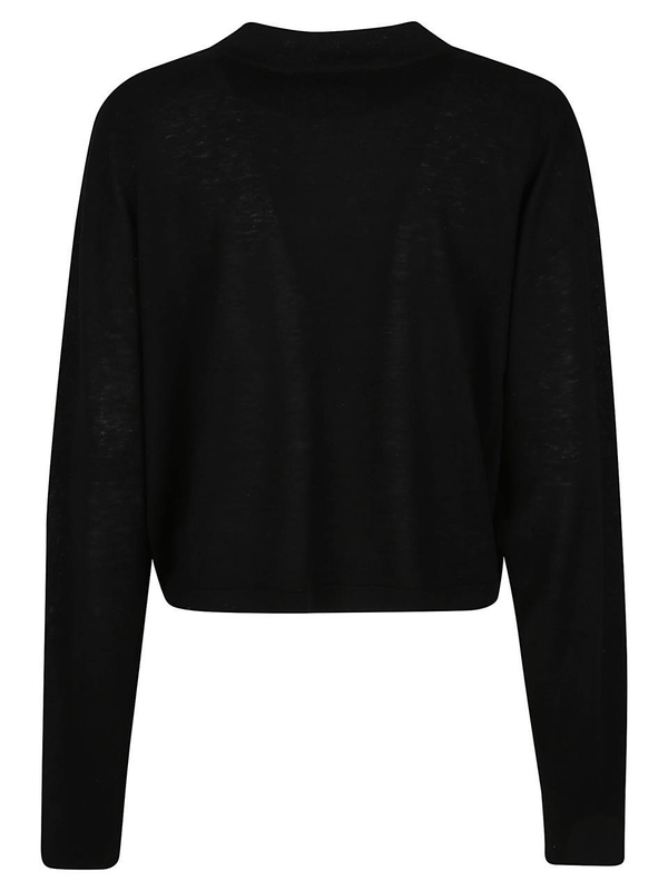 이로 FW24 LYA SWEATER WP12LYA Black