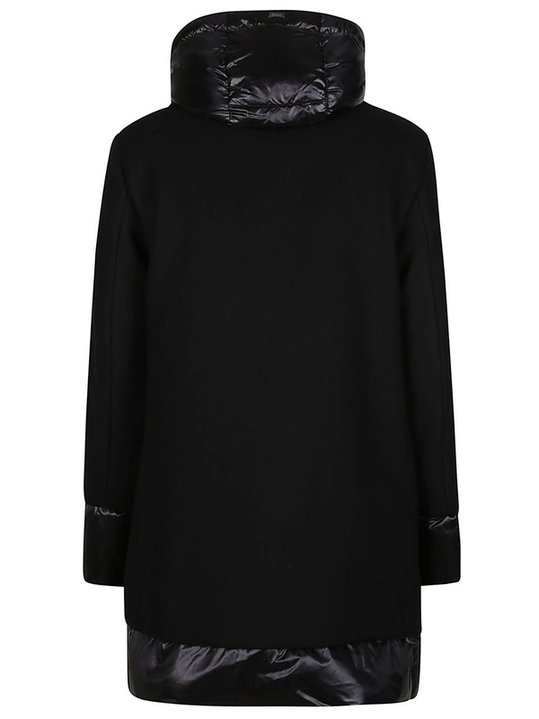 에르노 FW24 A-SHAPE HOODED JACKET PI001966D 33344 Black